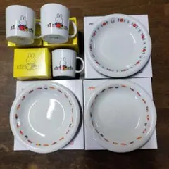 ミッフィー　ローソン　マグカップ　ミスタードーナツ　パスタプレート　セット