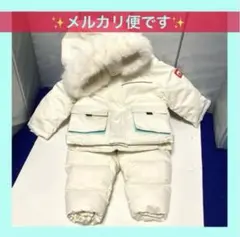 MURMURBEAR スキーウェア　90cm ホワイト　上下セパレート