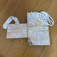 2025年 限定品 ギフトラッピング　ショッパー　ホリデークリスマスdior