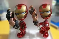 MARVEL コスベイビー アイアンマン 2体セット【ジャンク扱い】