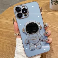 iPhoneケース　宇宙飛行士　iPhone12pro おしゃれ　スタンド