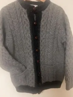 ジョンモロイ　アランニット カーディガン　JOHN MOLLOY