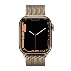 【極美品】Apple Watch Series 7 ゴールド45mm おまけ付