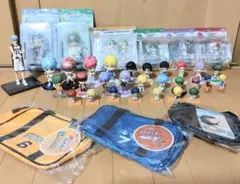 黒子のバスケ フィギュアセット 約34体セット　他ミニバック3個　中古　送料無料