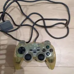 HORI プレイステーション用 コントローラー クリアイエロー