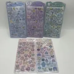 【正規品】うるちゅるポップシール サンリオ 5種セット