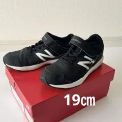 New Balance Hanzo V ハンゾー　スニーカー　ブラック　19㎝