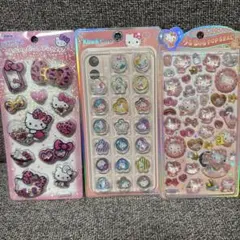 正規品　ハローキティ　うるちゅるPOP SEAL スパンコール　おはじきシール