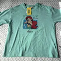 150cm アリエル Tシャツ フリル しまむら ディズニープリンセス