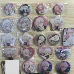 アイナナ　アイドリッシュセブン　九条天　ハート型　缶バッジ　20点セット