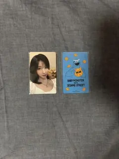 BABYMONSTER SESAME STREETクッキートレカ ASA アサ