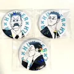 HUNTER×HUNTER ハンターハンター　オールスター缶バッジ　レオリオ