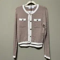 herlipto Siena Bicolor Knit Setベージュ