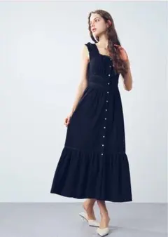 Rosé Muse Lace ribbon tiered dress - メルカリ