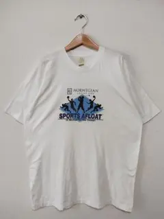 321 90s USA古着 企業 クルーズ シングルステッチ Tシャツ