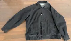 ブラックデニムジャケット