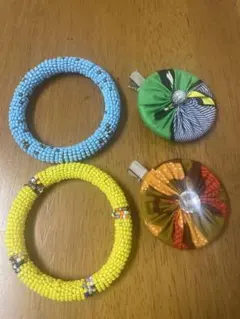 アフリカン　アクセサリーセット