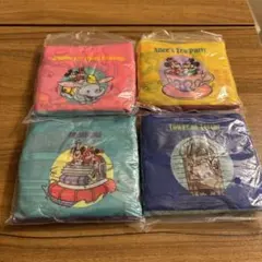 ディズニー　エコバッグ　カプセルトイ　4個セット【新品未使用】