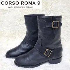 美品❤️CORSO ROMA 9 コルソローマ エンジニアブーツ ショートブーツのサムネイル