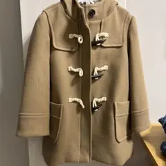 【洗濯機で洗える】ライトフェイクウールダッフルコート