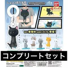 しょんぼり猫 めじるしアクセサリー ～救出物語　全6種セット　コンプリート