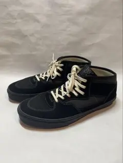 VANS HALF CAB デコン　ブラック スエード スニーカー　27.5㎝