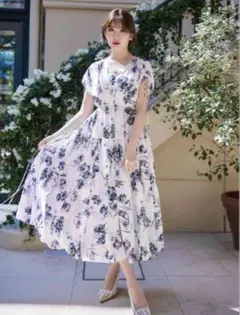 Her lip to Full Of Love Long Dress