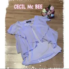 CECIL Mc BEE  シフォンブラウス