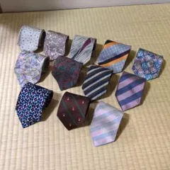 【お買い得品】メンズネクタイ 12本セット