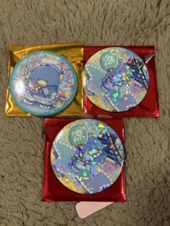 サンリオ ネオナツマツリ Ⅲ ピューロランド タキシードサム 缶バッジのサムネイル