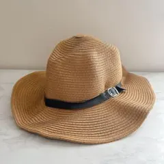 Ilandwig 麦わら帽子 テンガロンハット 中折れハット ストローハット