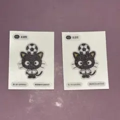 サンリオ Kリーグ 韓国限定 チョコキャット ステッカー 2枚セット