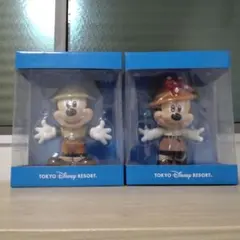 東京ディズニーシー　アブールバザール　ミッキー ミニー フィギュアセット