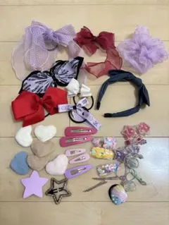 ヘアアクセサリー　まとめ売り