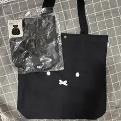 ミッフィー ブルーナ　トートバッグ　フェイス　巾着　収納　旅行