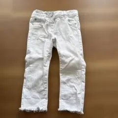 next 白デニムパンツ