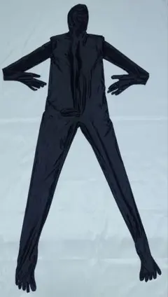 新品】 全身タイツ ゼンタイ 光沢ツルスベ 黒 Mサイズ ZENTAI - メルカリ