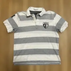 M'GREGOR ストライプ ポロシャツ LL