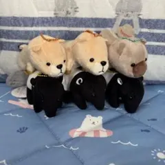 6個セット 動物園ふれんずマスコット3 バク プレーリードッグ ウォンバット