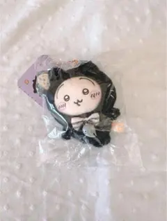 ちいかわ　黒猫のマスコット　うさぎ　ハロウィン