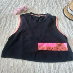 アディダスバイステラマッカートニー　ショートタンクトップ　　ヨガ