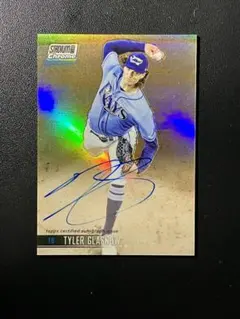 Topps stadium club chrome auto グラスノー