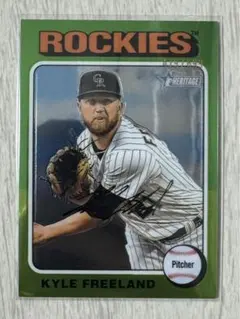 Topps HERITAGE 2024 KYLE FREELAND 699枚限定