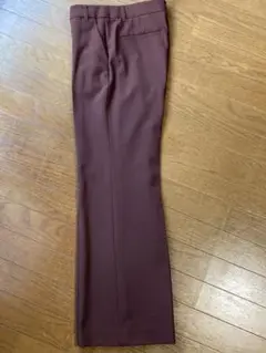 【美品】自由区　セミフレアパンツ