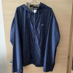Patagonia ナイロンジャケット Lサイズ ネイビー　メンズ 大きめ