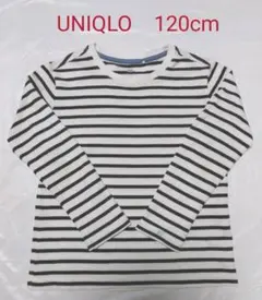 ユニクロ　ボーダー　カットソー120cm