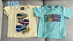 サイズ100 電車Tシャツ２枚セットのサムネイル