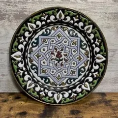 D-4 【希少・伝統工芸】スペイン グラナダ焼 飾り皿 Artesanía D-4 【希少・伝統工芸】スペイン グラナダ焼 飾り皿 Artesanía - メルカリ