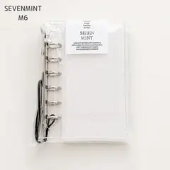 SEVENMINT M6 クリア バインダー 手帳 ミニ6 セブンミント
