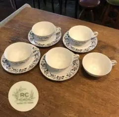 【Old Noritake】ノリタケ RC カップ&ソーサー4客 カップ×1